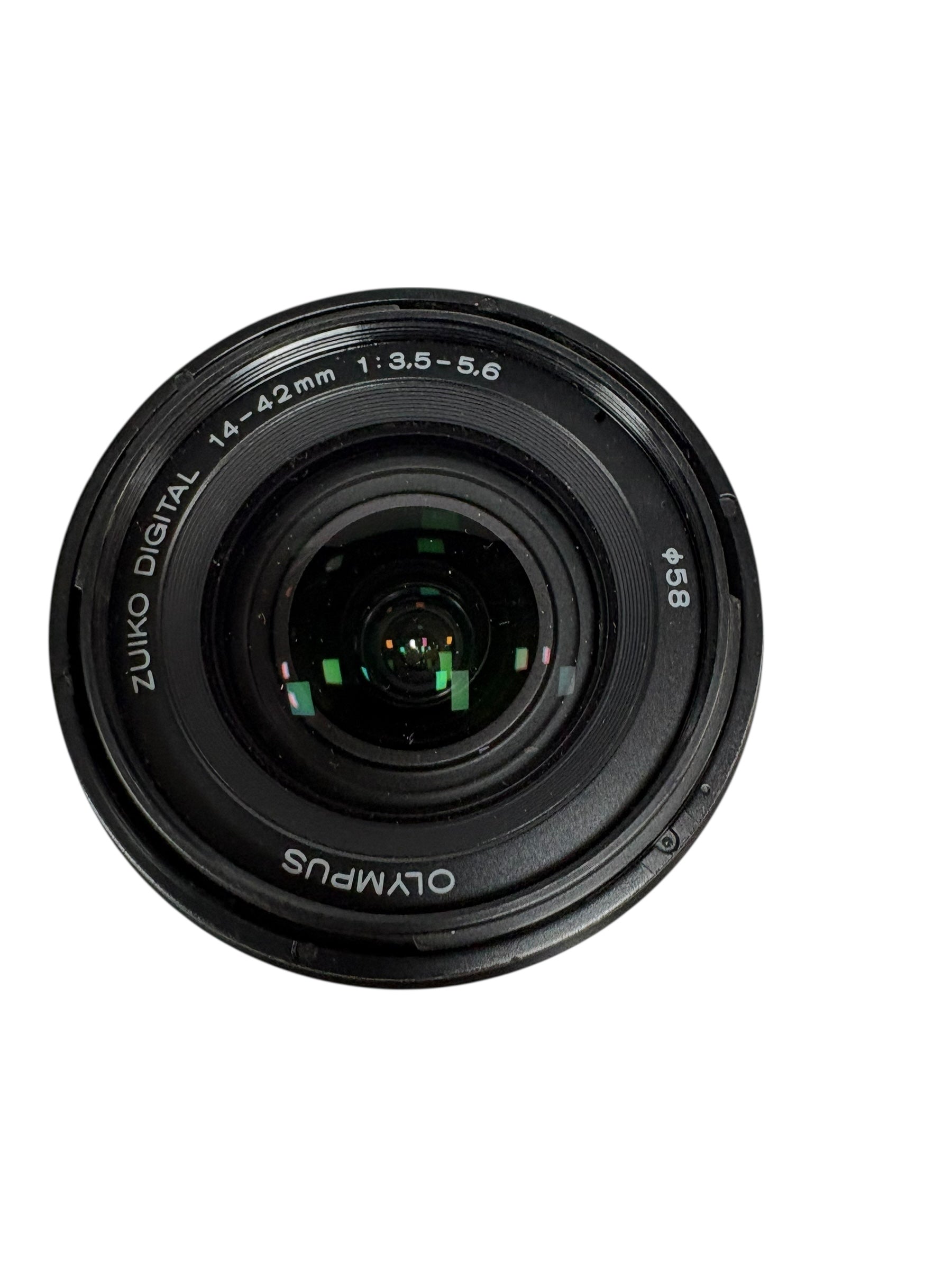 Objetivo Olympus Zuiko Digital 14-42mm f/3.5-5.6 + Parasol LH-61C