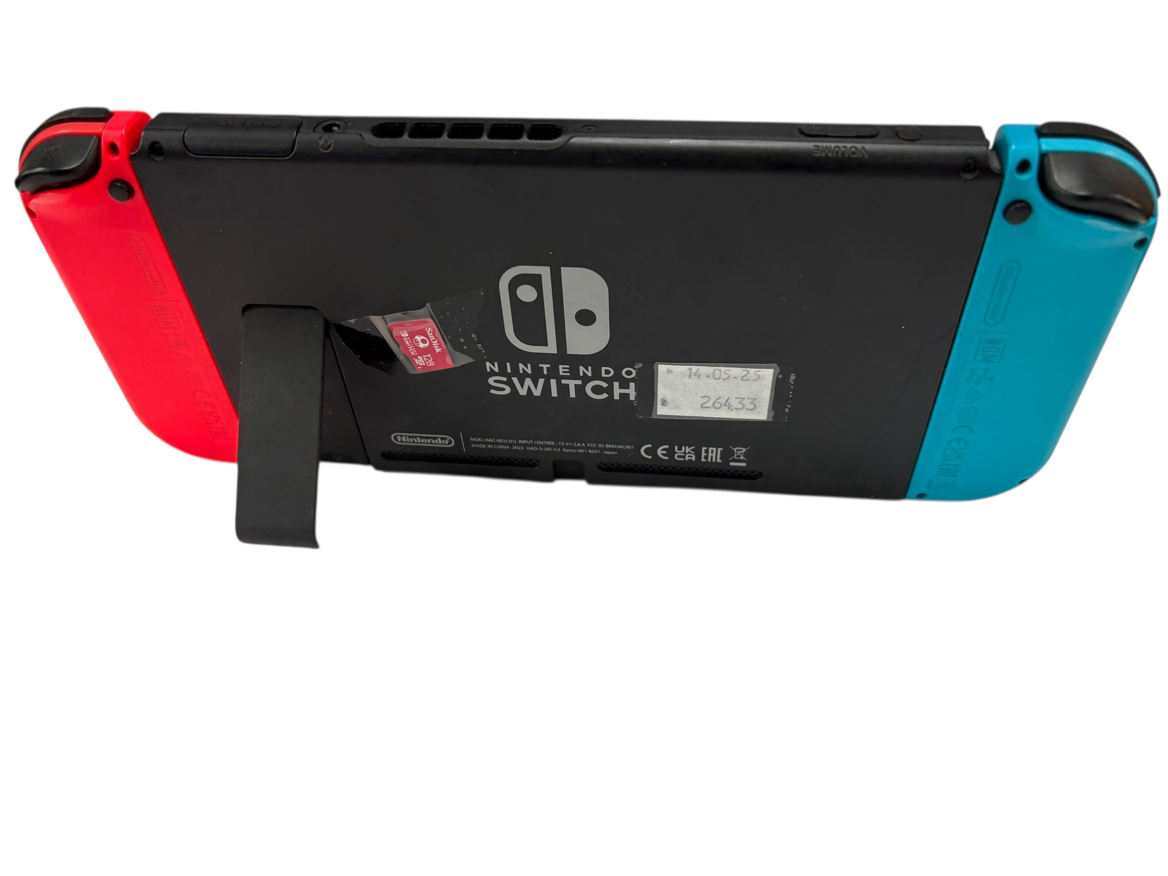 Nintendo Switch Azul/Rojo + Tarjeta SD – Consola Revisada
