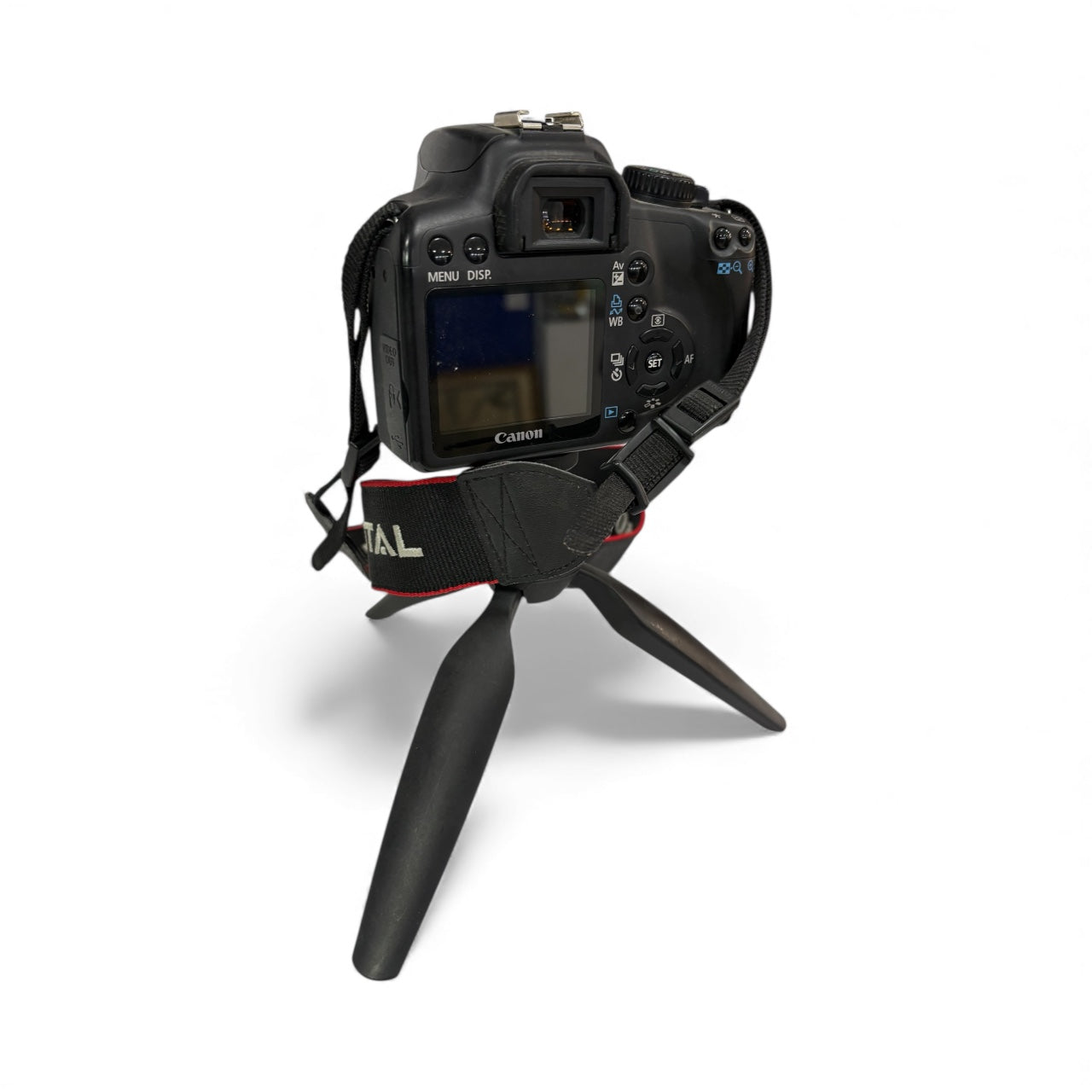 Canon EOS 1000D + Objetivo 18-55mm IS + Mini trípode Manfrotto