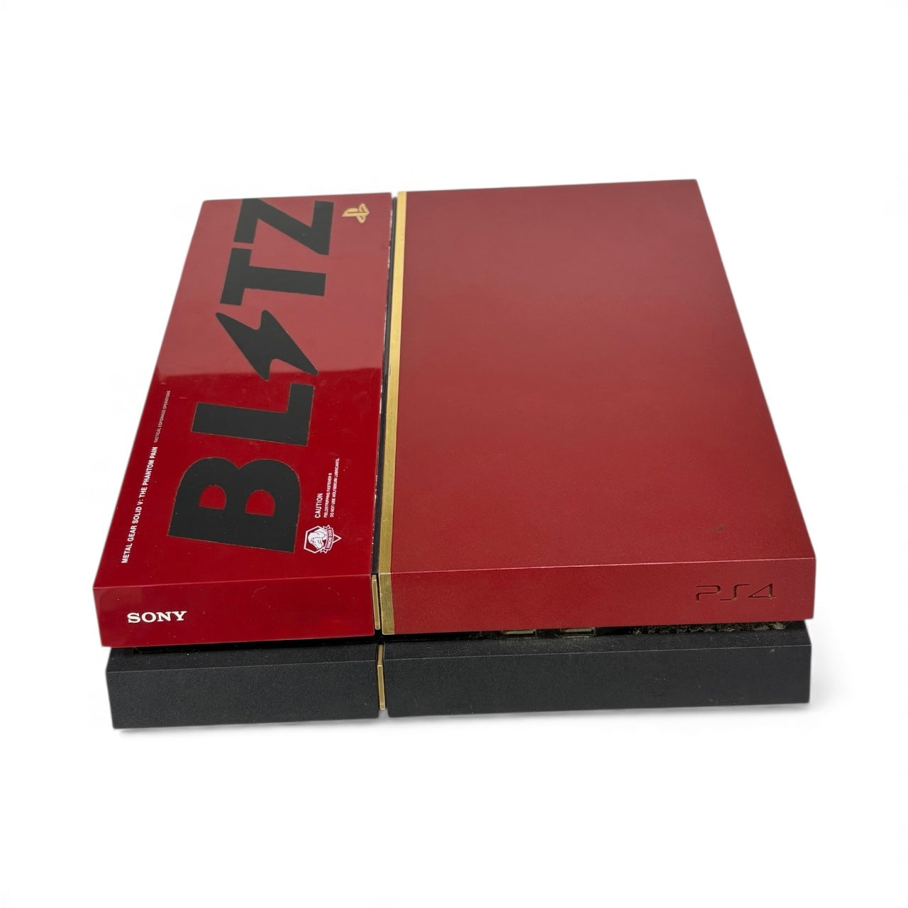 PS4 Edición Limitada Metal Gear Solid V – Roja – Completa y Funcional