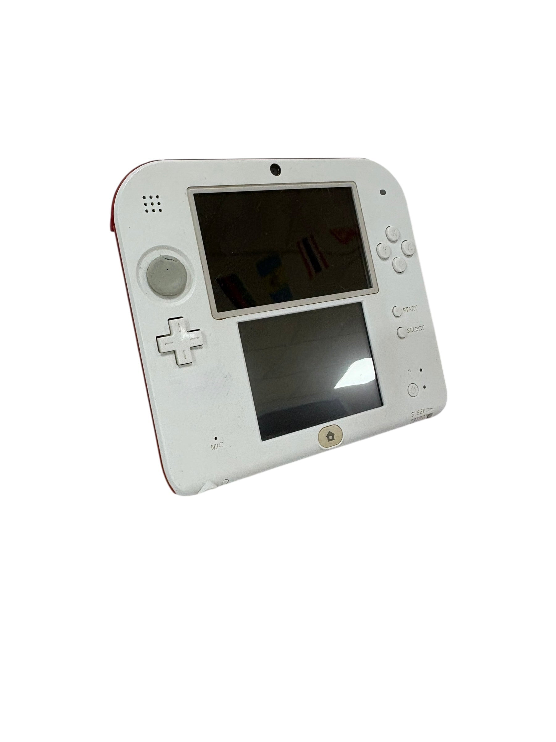 Nintendo 2DS Blanca/Roja – Consola Funcional con Cargador